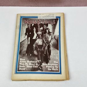 Vintage Rolling Stone Magazine Jefferson Airplane Woody Allen September 30, 1971